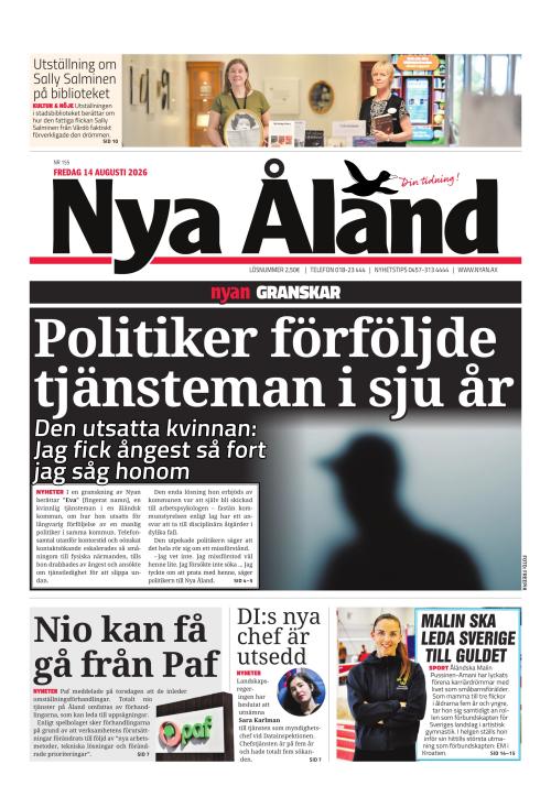 Nya Åland 14.8.2026