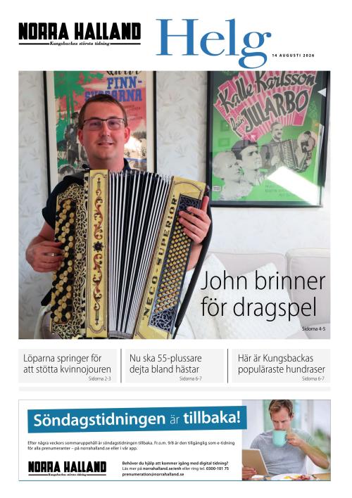 Norra Halland 14.8.2026