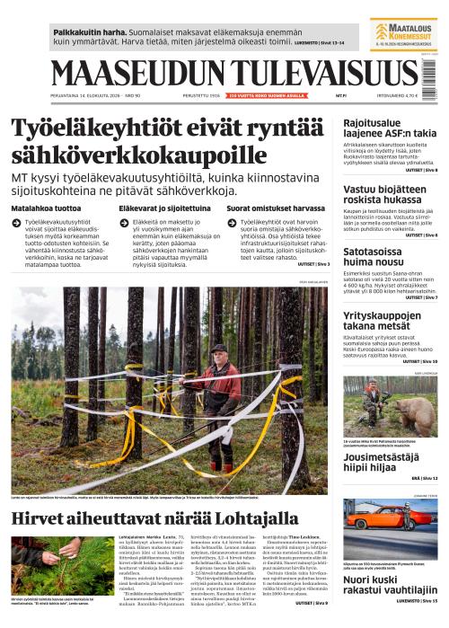 Maaseudun Tulevaisuus 14.8.2026