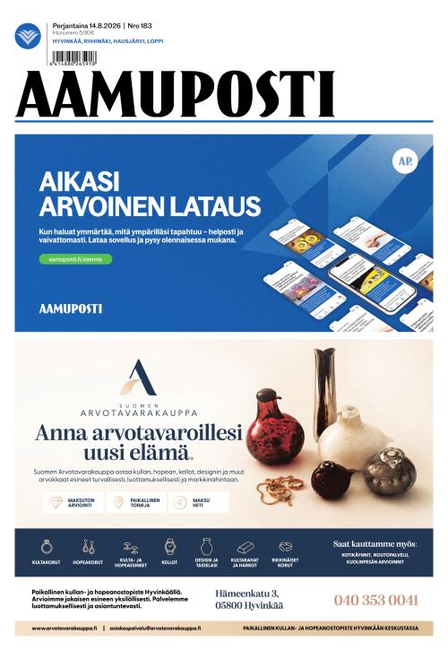 Aamuposti 14.8.2026