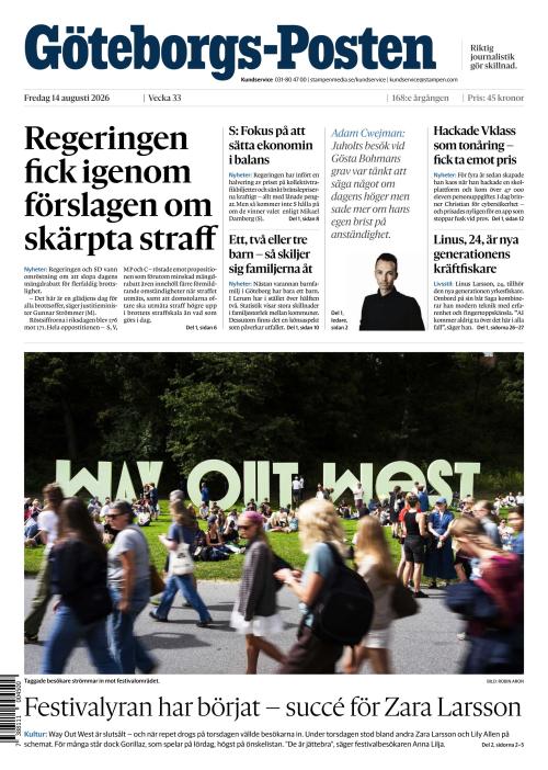 Göteborgs-Posten 14.8.2026
