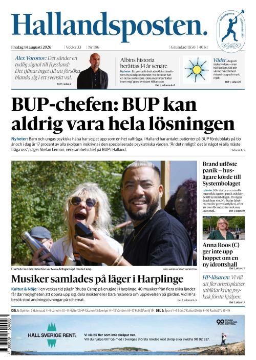 Hallandsposten 14.8.2026
