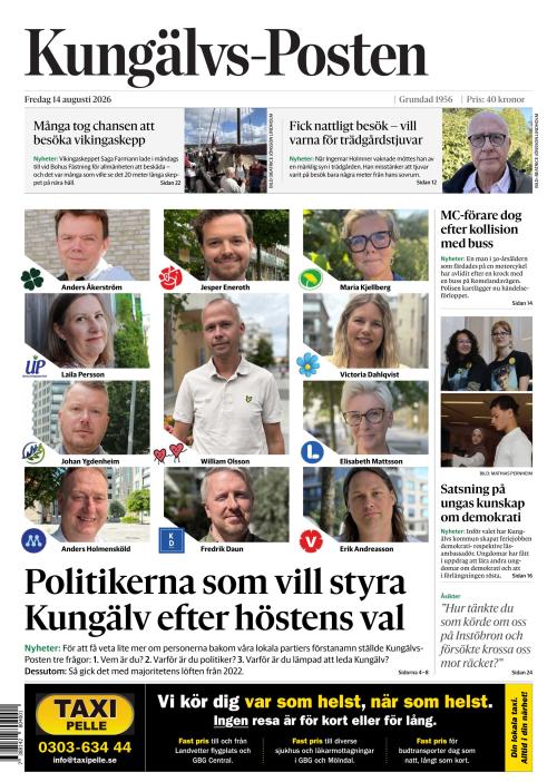 Kungälvs-Posten 14.8.2026