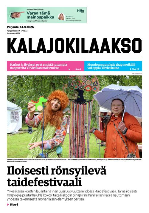 Kalajokilaakso ja Kalajaska 14.8.2026