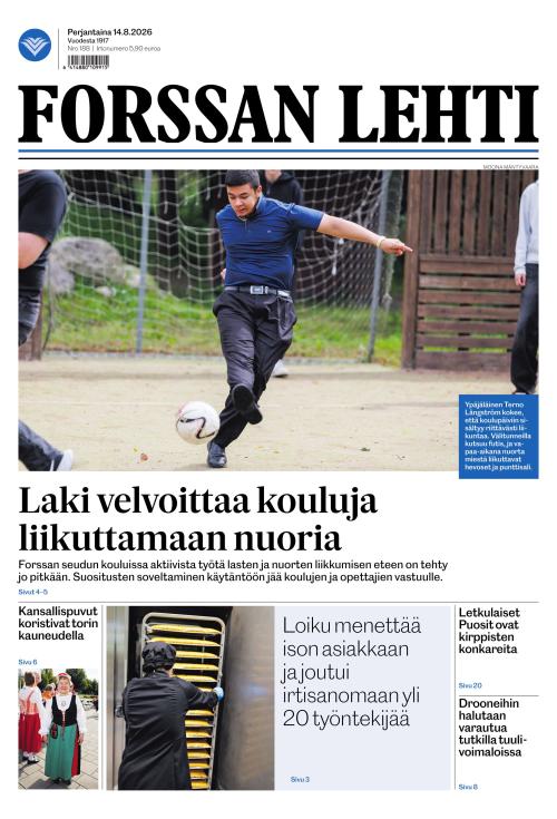 Forssan Lehti 14.8.2026