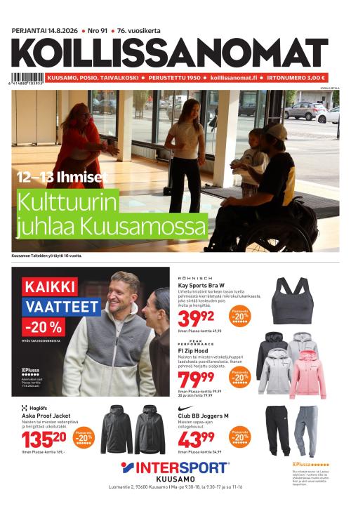 Koillissanomat 14.8.2026