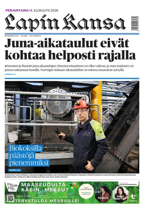 Lapin Kansa 14.8.2026