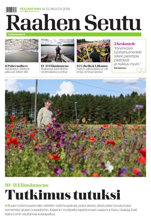 Raahen Seutu 14.8.2026