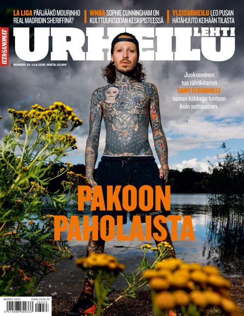 Urheilulehti 14.8.2026