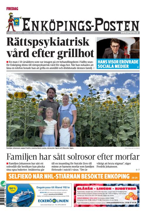 Enköpings-Posten 14.8.2026