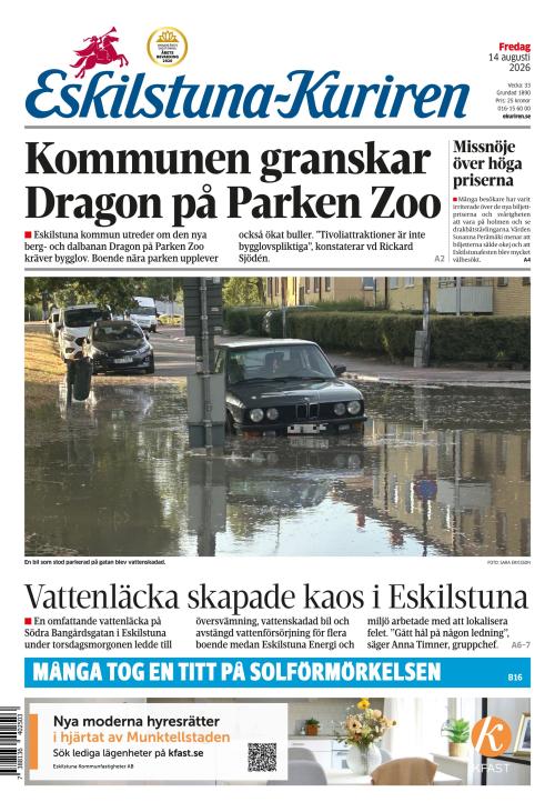 Eskilstuna-Kuriren 14.8.2026
