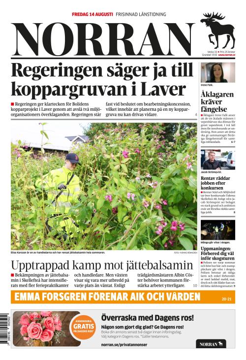 Norran 14.8.2026