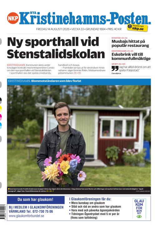 Nya Kristinehamns-Posten 14.8.2026