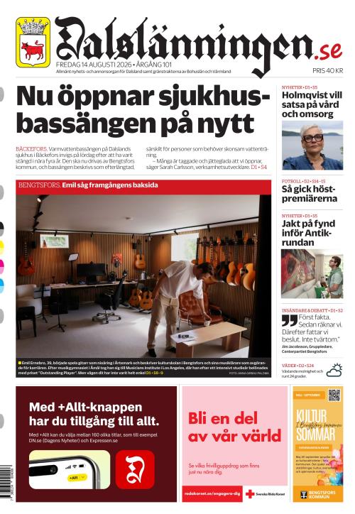 Dalslänningen 14.8.2026