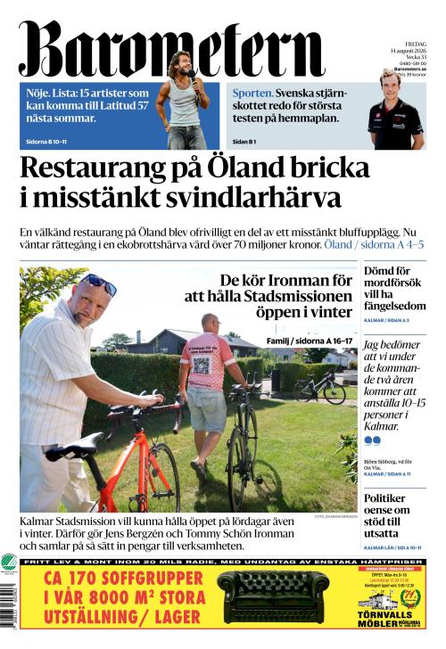 Barometern OT 14.8.2026
