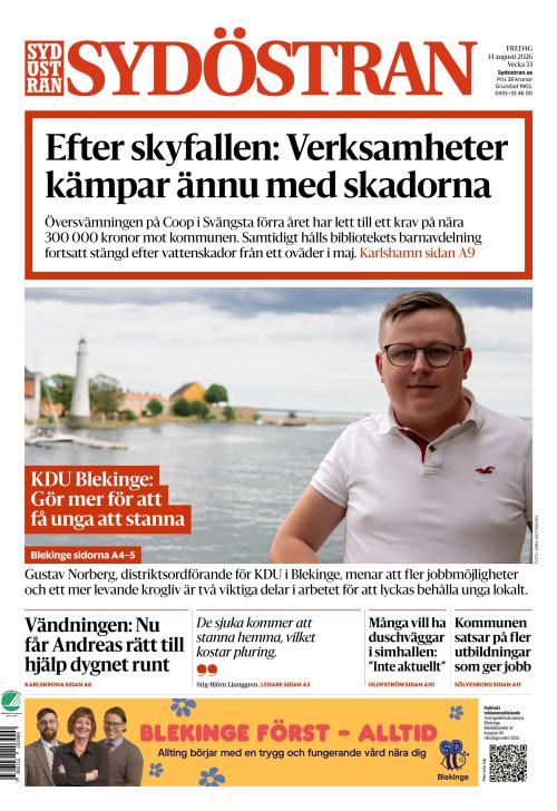 Sydöstran 14.8.2026