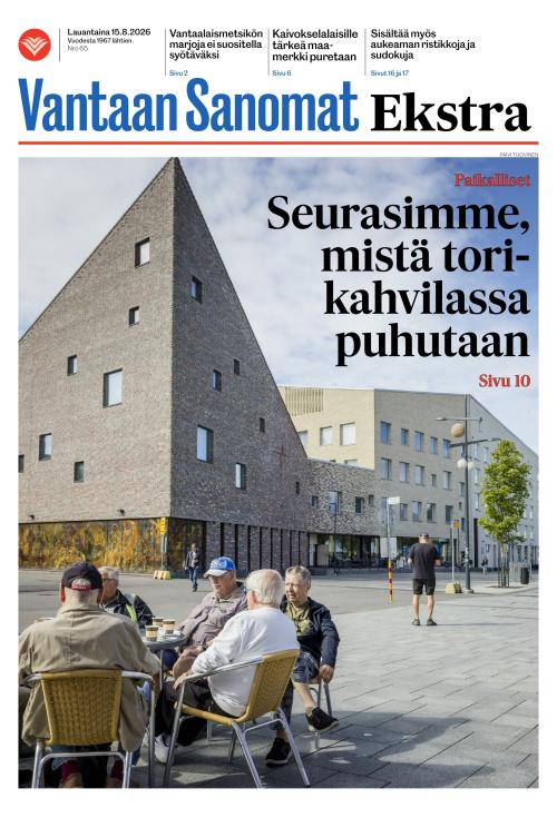 Vantaan Sanomat (Itä) 15.8.2026