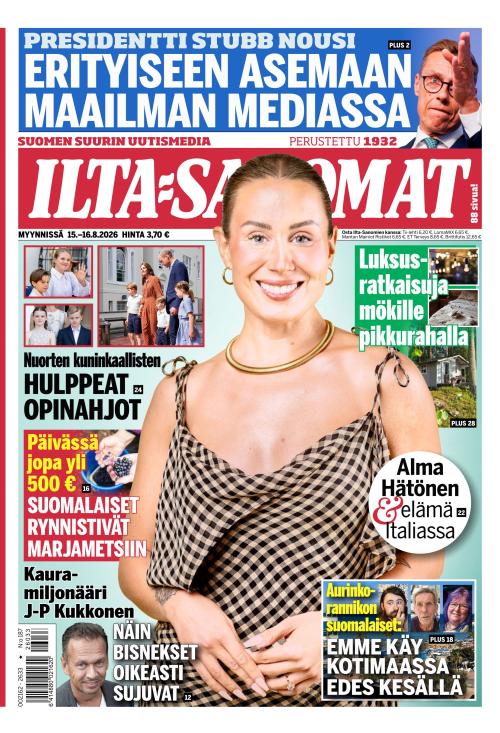Ilta-Sanomat 15.8.2026