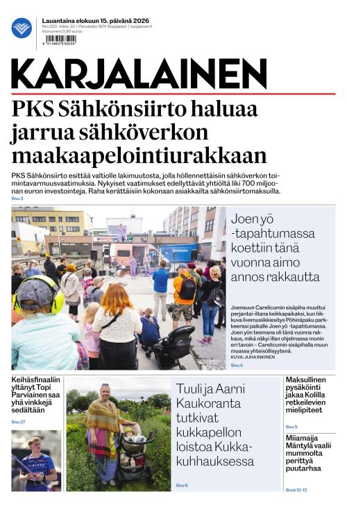 Karjalainen 15.8.2026