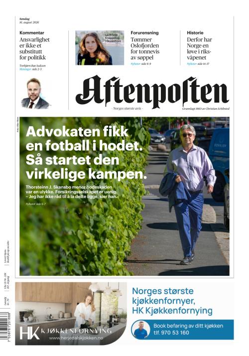 Aftenposten 16.8.2026