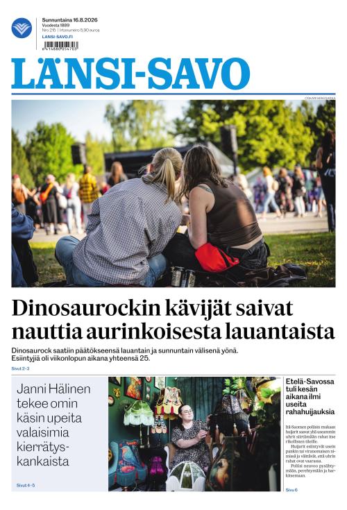Länsi-Savo 16.8.2026