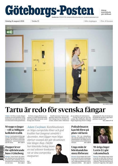 Göteborgs-Posten 16.8.2026