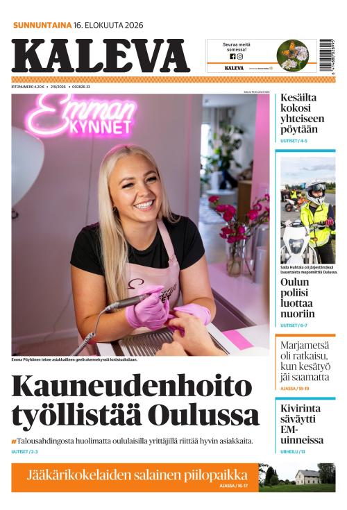 Kaleva 16.8.2026