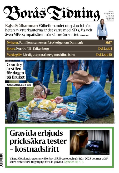 Borås Tidning 16.8.2026