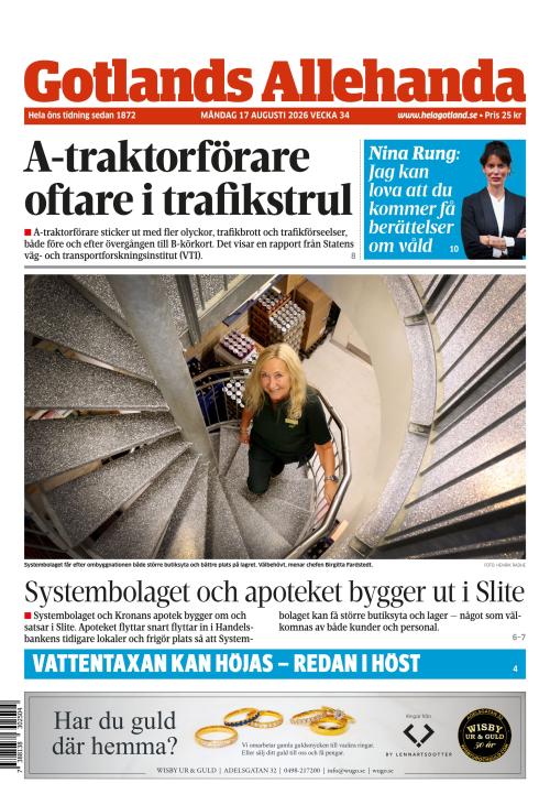 Gotlands Allehanda 17.8.2026