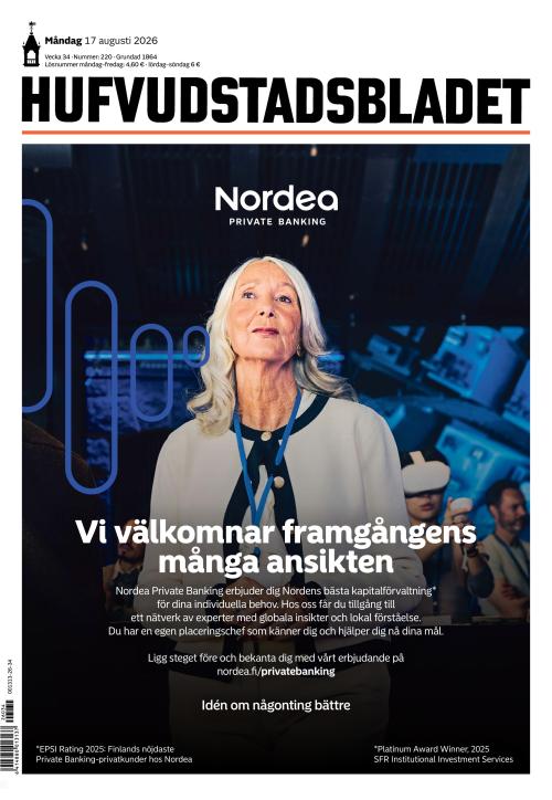 Hufvudstadsbladet 17.8.2026