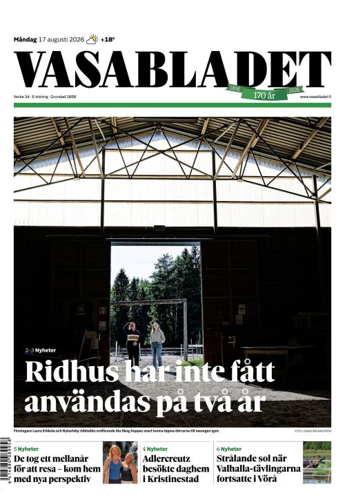 Vasabladet 17.8.2026