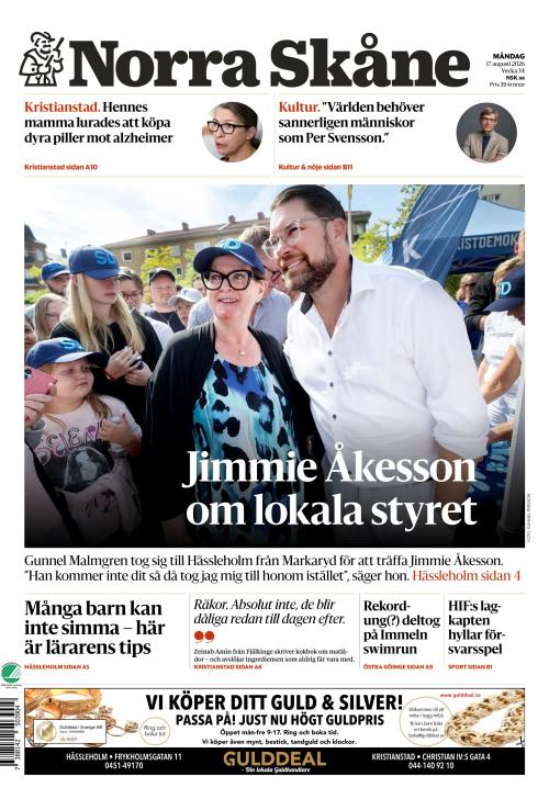 Norra Skåne 17.8.2026
