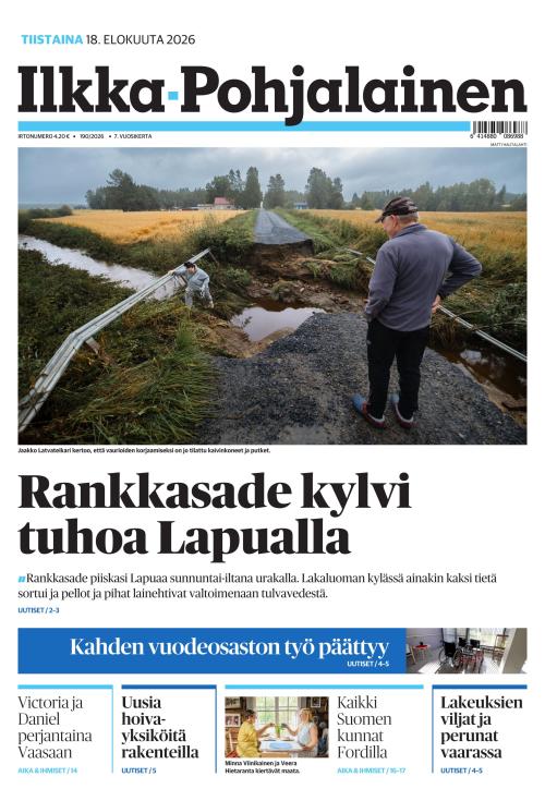 Ilkka-Pohjalainen 18.8.2026