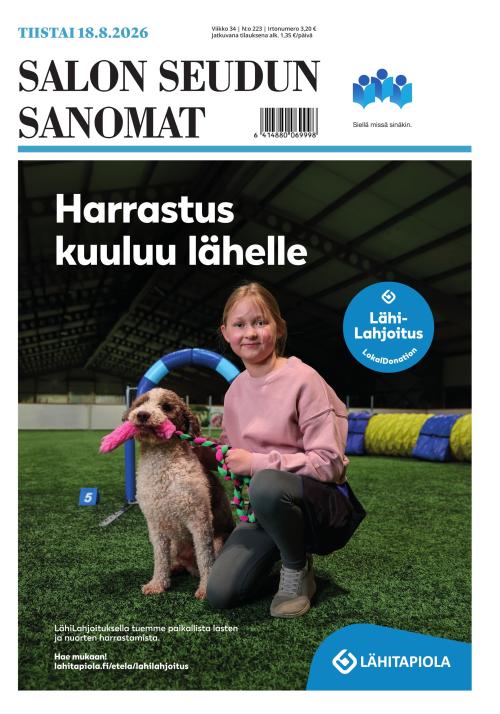 Salon Seudun Sanomat 18.8.2026