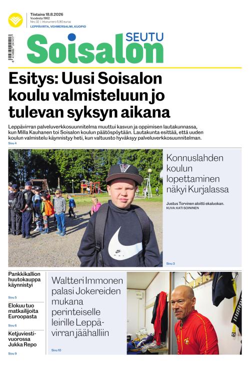 Soisalon Seutu 18.8.2026