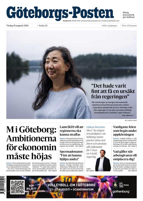 Göteborgs-Posten 18.8.2026
