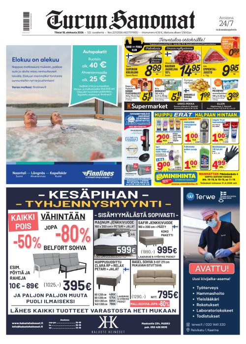 Turun Sanomat 18.8.2026