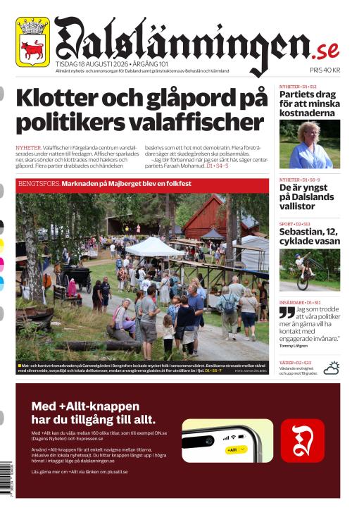 Dalslänningen 18.8.2026