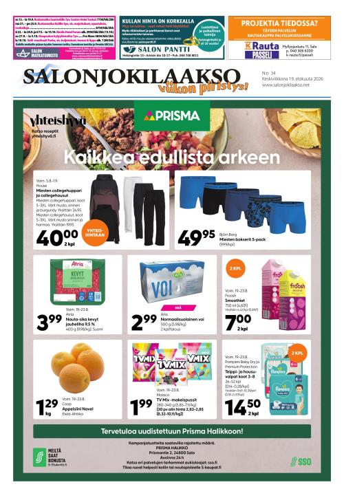 Salonjokilaakso 19.8.2026