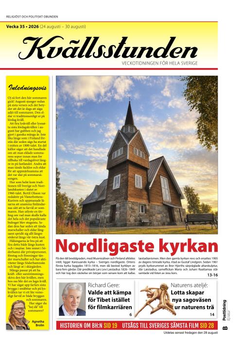 Kvällsstunden 35/2026