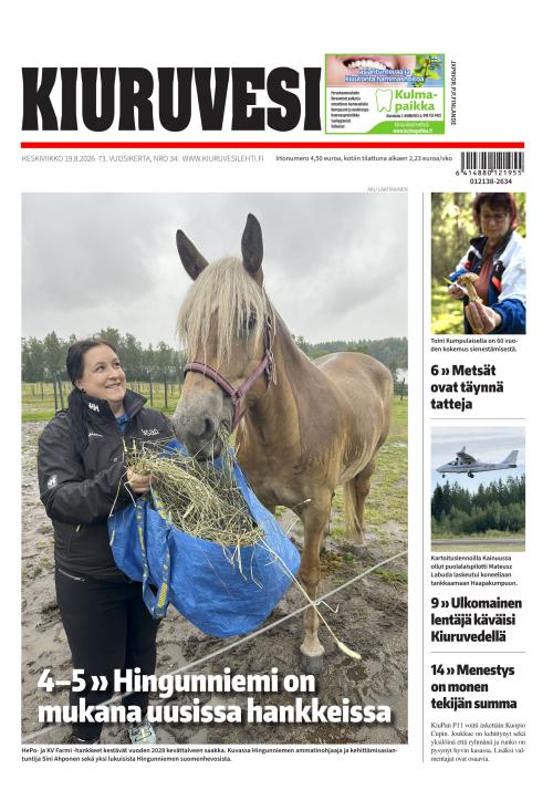 Kiuruvesi-lehti 19.8.2026