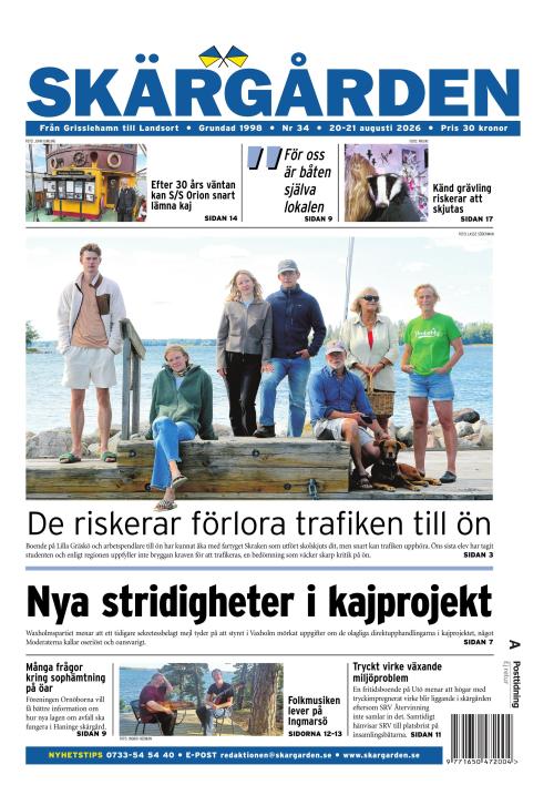 Tidningen Skärgården issue-34/2026