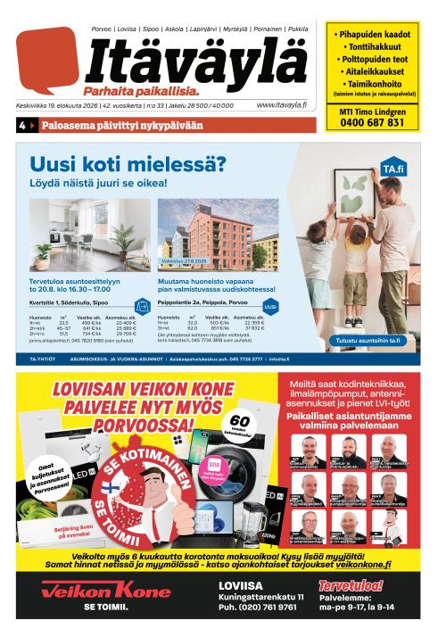 Itäväylä 19.8.2026