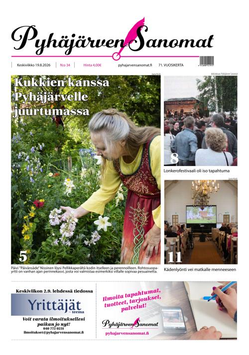 Pyhäjärven Sanomat 19.8.2026