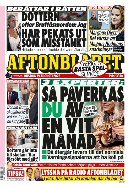 Aftonbladet 19.8.2026
