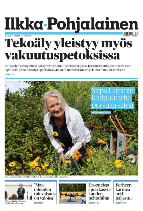 Ilkka-Pohjalainen 19.8.2026