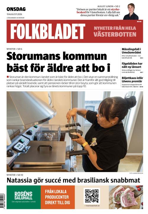 Folkbladet (Västerbotten) (SE) 19.8.2026