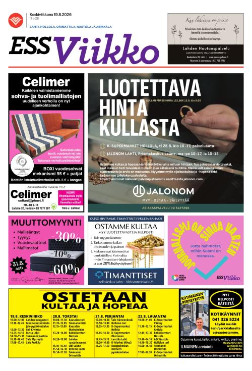 ESS Viikko 19.8.2026