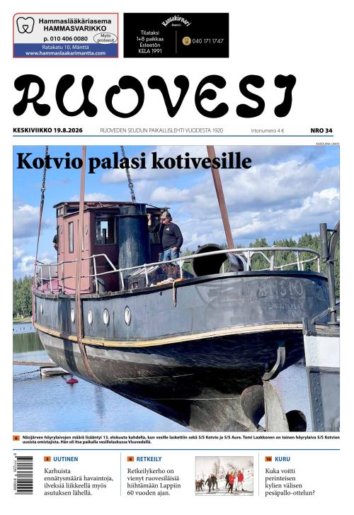 Ruovesi-lehti 19.8.2026