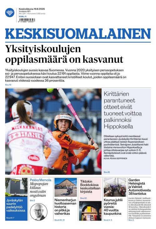 Keskisuomalainen 19.8.2026